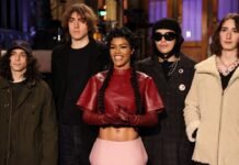 Live From New York, It’s Teyana Taylor—and One Fab Hosting Wardrobe