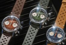 Hamilton introduces new American Classic Chronograph H
models in vintage racing colours