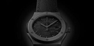 Hublot Classic Fusion Yohji Yamamoto All Black Camo:
exploring monochrome design
