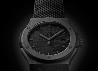 Hublot Classic Fusion Yohji Yamamoto All Black Camo:
exploring monochrome design