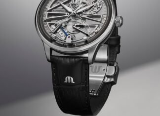 Maurice Lacroix 1975 Master Grand Date Retrograde with new
Manufacture calibre ML302