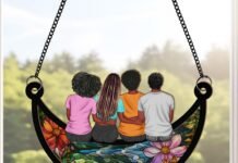 Custom Sun Catchers For Women Moon Suncatcher (M) – CSC Jewelry Custom Stained Glass