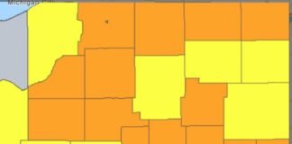 Kosciusko Moves To Travel Advisory Status; Surrounding Counties Under Watches