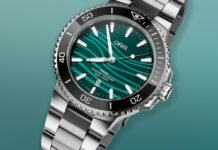Oris Aquis Yangtze Jiangtun Limited Edition, a dive watch
for conservation