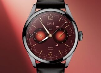 Oris Year of the Horse Limited Edition with business
calendar and 10-day power reserve