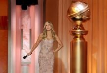 Nikki Glaser returns to Golden Globes with scorched-Earth monologue: ‘Wicked: For Money,’ ‘sexy leather handbag’ Sean Penn, and all her best jokes