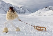 Martin Parr’s Final Vogue Shoot Was a Fashion Extravaganza in the Italian Alps