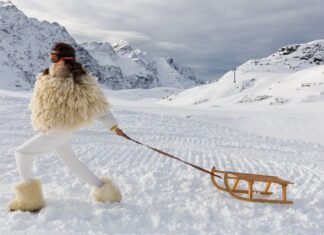 Martin Parr’s Final Vogue Shoot Was a Fashion Extravaganza in the Italian Alps
