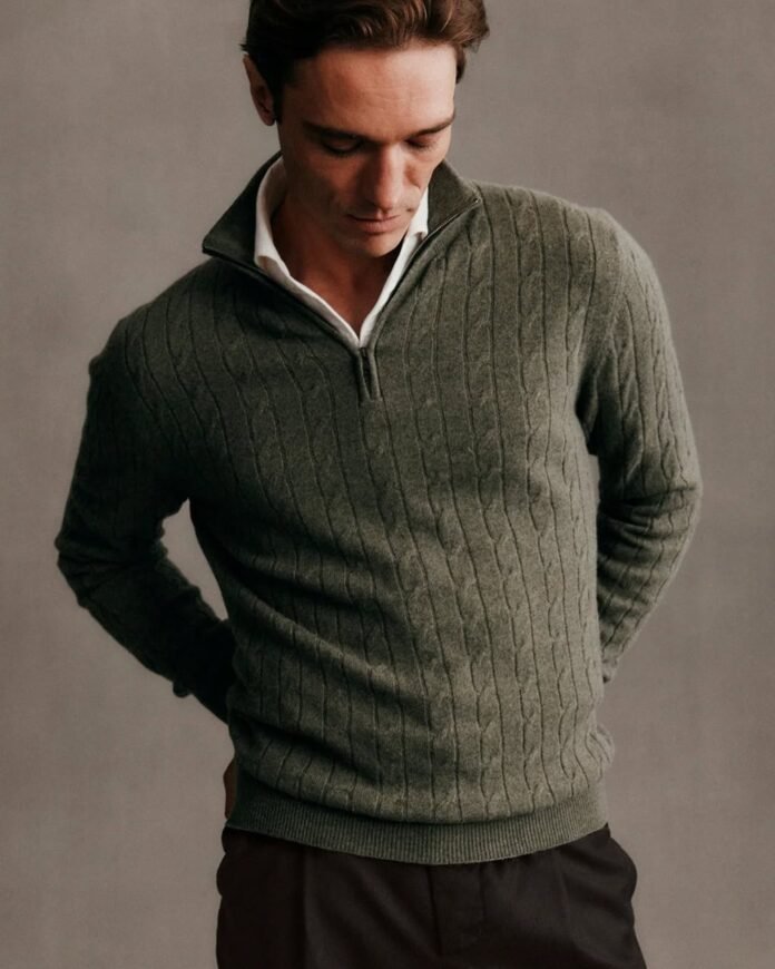 2026’s Hottest Men’s Fashion Piece: The Quarter-Zip
Sweater