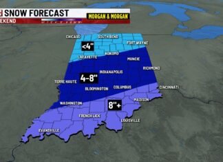 Tracking snow accumulation this weekend with winter storm watches in place