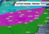 Winter Storm Watch: Tracking potential snow, ice moving into the Carolinas this weekend