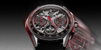 TAG Heuer debuts the first Split-Seconds Chronograph in the
Carrera line