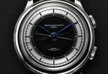 Introducing – The Tertium Quid Watch Model R Rings The Alarm
With A Vintage A. Schild Movement