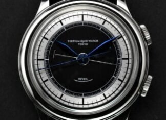 Introducing – The Tertium Quid Watch Model R Rings The Alarm
With A Vintage A. Schild Movement