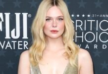 Not Sequins, Not Silk: Elle Fanning Just Started 2026’s Molten Trend on the Red Carpet