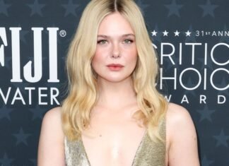 Not Sequins, Not Silk: Elle Fanning Just Started 2026’s Molten Trend on the Red Carpet