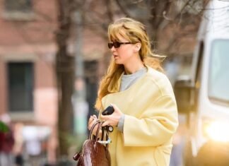 It’s Here: The Spring 2026 Color Trend It Girls Are Wearing With Tall Uggs and Black Leggings