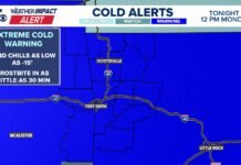 What watches and warnings are in effect for the incoming winter storm