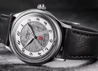 This Japanese Watch Brand’s Affordable New Model Is Made From 4.5-Billion-Year-Old Meteorite