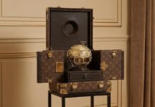 LV To Auction Off A Bespoke Football-Shaped Clock For Charity