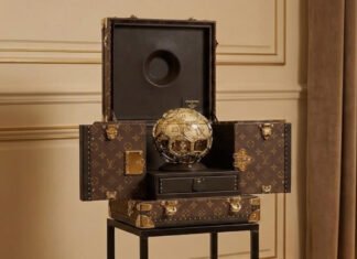 LV To Auction Off A Bespoke Football-Shaped Clock For Charity