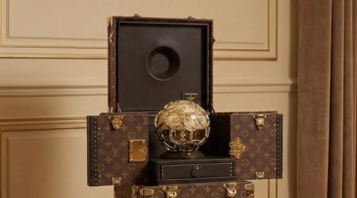 LV To Auction Off A Bespoke Football-Shaped Clock For Charity