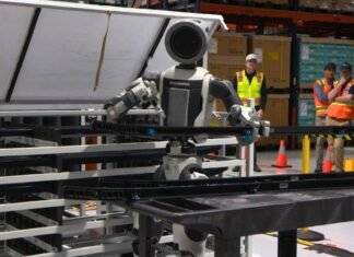 Boston Dynamics’ AI-powered humanoid robot is learning to work in a factory