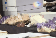 Gem, Jewelry, and Rock Show takes place in Hershey