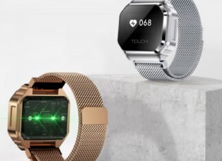 This ring watch squeezes in heart rate, sleep, and fitness tracking