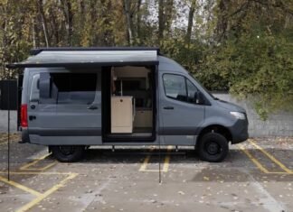 Rosa Is a Bespoke, Fully Equipped Camper Van Designed To Offer Luxury on the Road