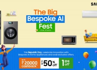 Samsung announces Big Bespoke AI Fest with Republic Day offers across home appliances