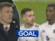 Fletcher watches on as Heaven scores an own goal!