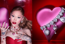 Swarovski’s New Valentine’s Day Collection With Ariana Grande Features Maximalist Charms Your Date-Night Look Needs