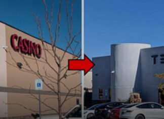 Why Tesla Converted A Former Casino Into Its First Service Center In New Mexico