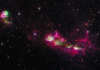 Hubble Telescope watches star blast out jet of hot gas 32 light-years long