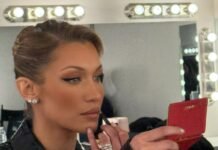 Bella Hadid Just Wore the Exact Skirt Length and Fabric That’s Trending in L.A. and London