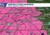 Winter storm warning goes into effect tonight