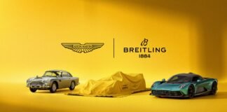 Breitling Joins Aston Martin As Its Official Watch Partner