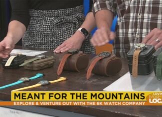 Watches inpsired by the mountains with 6K Watch Company
