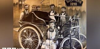 Mural unveiled in Clevedon celebrating Victorian car pioneer