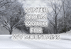 New winter storm watches in WV mountains