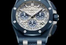 Introducing – The New Designs of the Audemars Piguet Royal
Oak Offshore Selfwinding Chronographs in Ceramic and
Titanium
