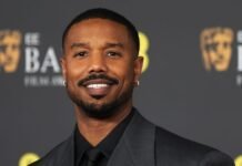 Michael B. Jordan Elevates BAFTAs Style With Delicate Diamond Jewelry