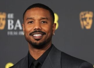 Michael B. Jordan Elevates BAFTAs Style With Delicate Diamond Jewelry