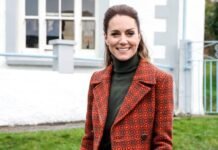 The Princess of Wales Goes Full ’60s Mode in a Retro Wool Coat