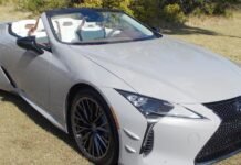 Car Review: Lexus LC 500 convertible is a head-turner