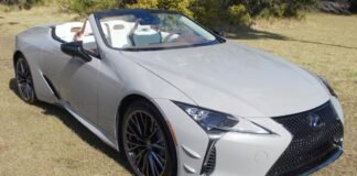 Car Review: Lexus LC 500 convertible is a head-turner