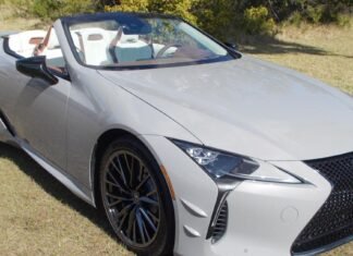 Car Review: Lexus LC 500 convertible is a head-turner