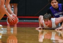 Southern Boone senior Pryce Bonnot watches the ball