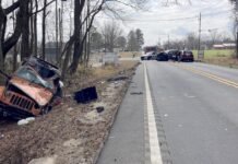 Multi-car wreck shuts down 210